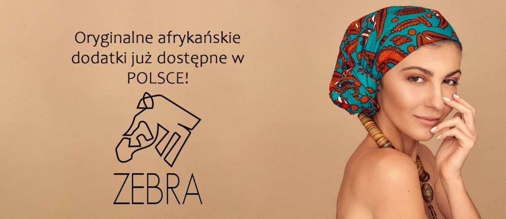 AFRYKAŃSKIE DODATKI TURBANY ZEBRA