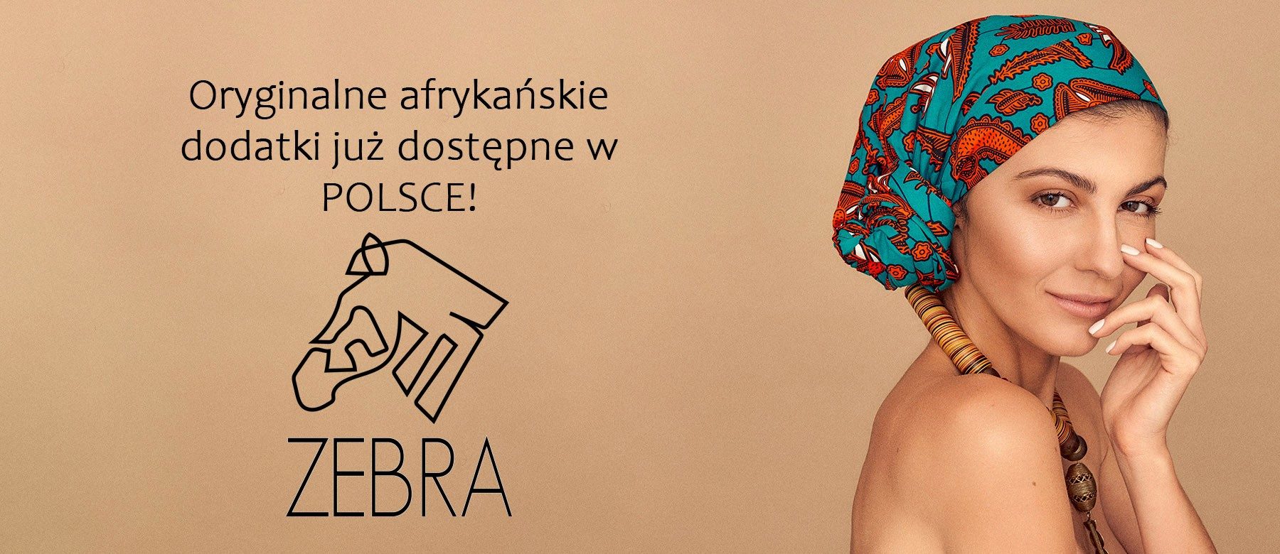 AFRYKAŃSKIE DODATKI TURBANY ZEBRA
