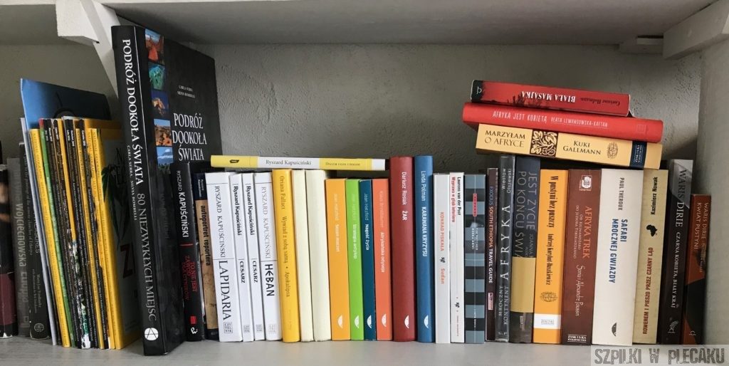 ksiązki i leteratura podróżnicza