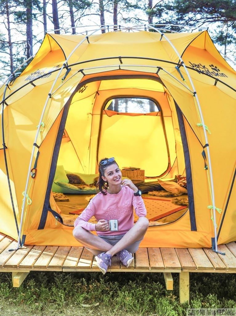 #gobackpack camp - Szpilki w plecaku - Szwecja