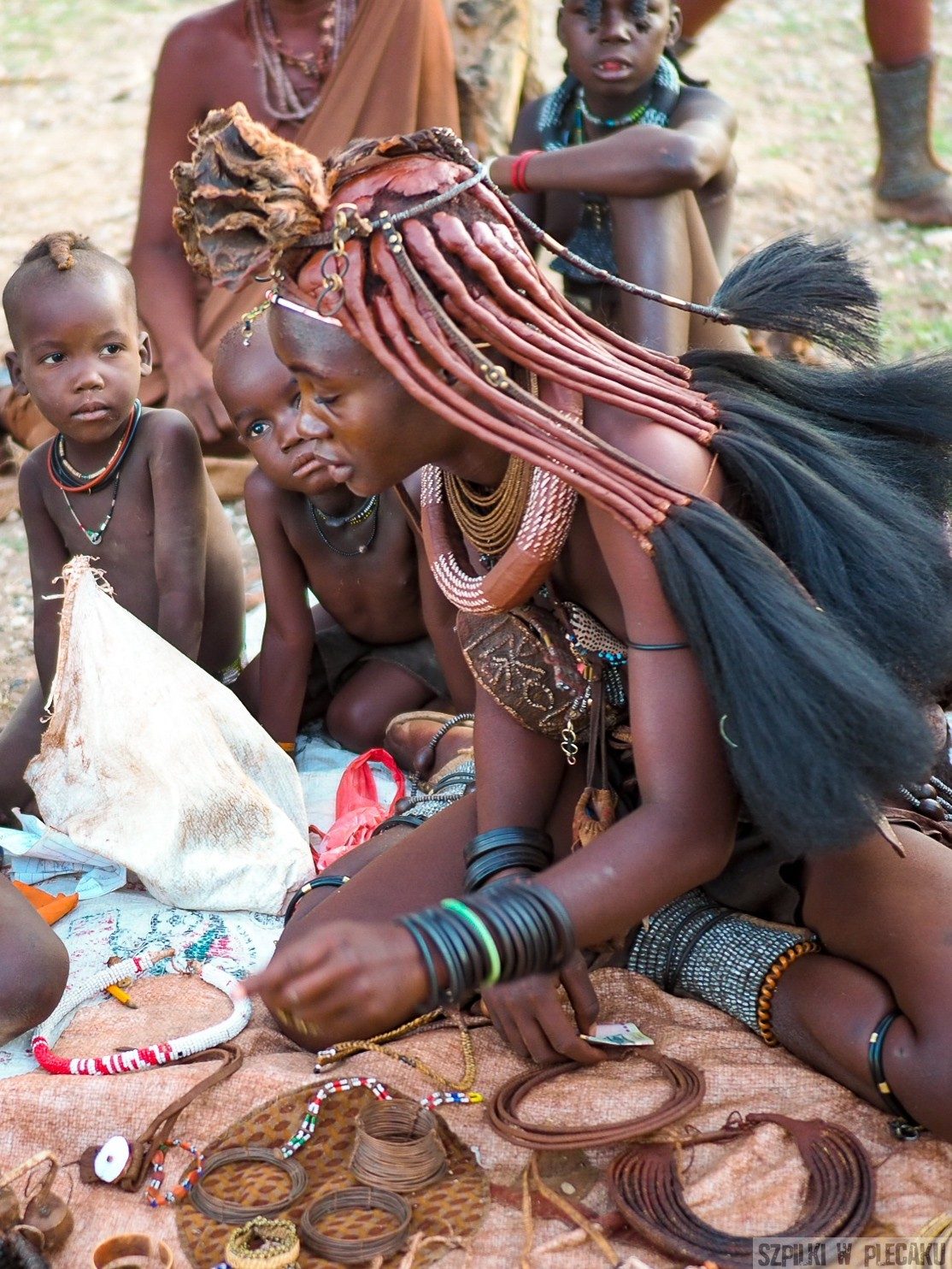 HIMBA - NAMIBIA - SZPILKI W PLECAKU