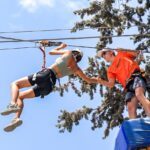 sparti Adventure park - Cypr - Szpilki w plecaku