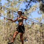 sparti Adventure park - Cypr - Szpilki w plecaku