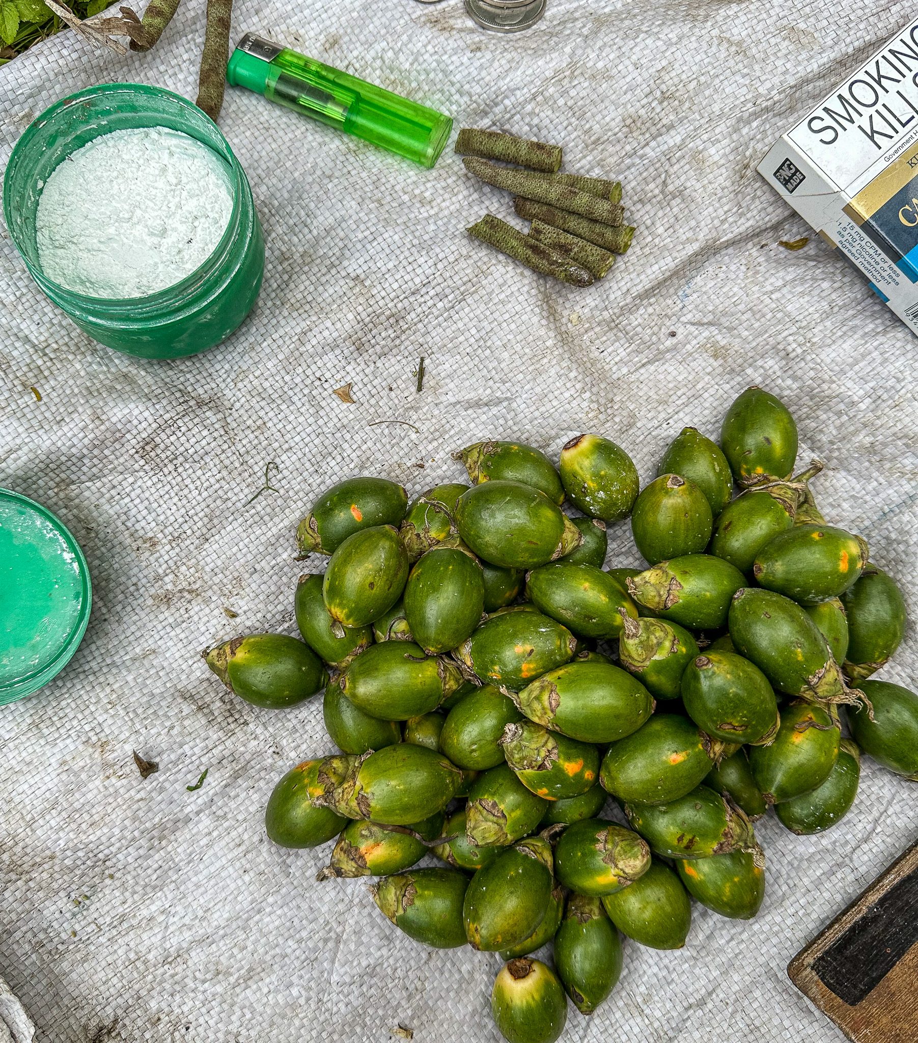 Betel - Papua Nowa Gwinea - Szpilki w plecaku