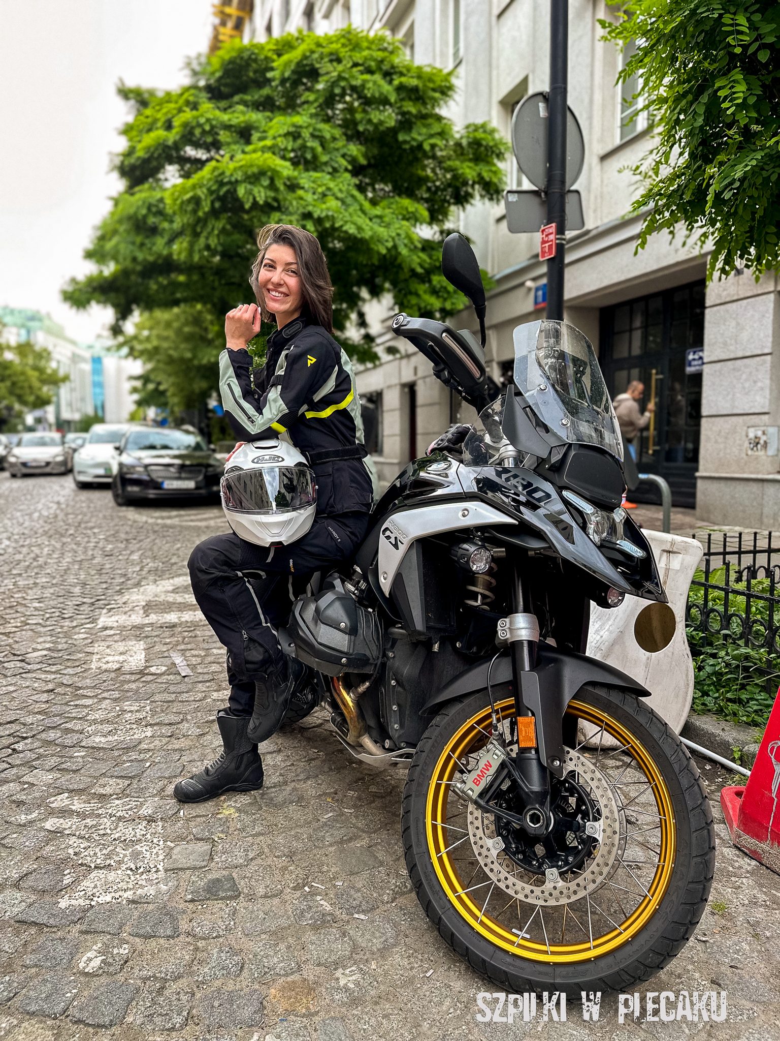 BMW GS r1300 - Szpilki w plecaku Ewa Chojnowska
