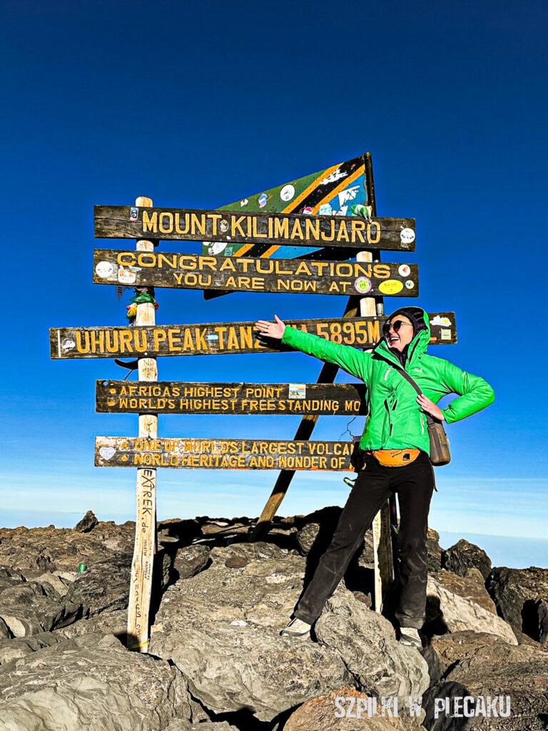 Kilimanjaro - Tanzania - Szpilki w plecaku Ewa Chojnowska